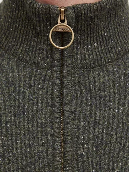 Barbour pulóver férfi gyapjú TISBURY zöld