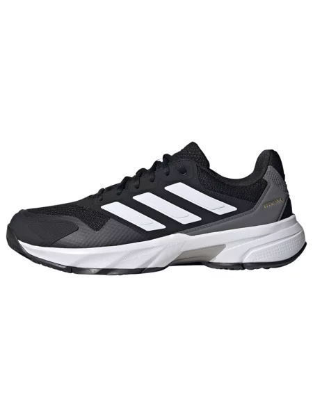 ADIDAS PERFORMANCE Sportske cipele CourtJam Control 3 siva / crna bijela
