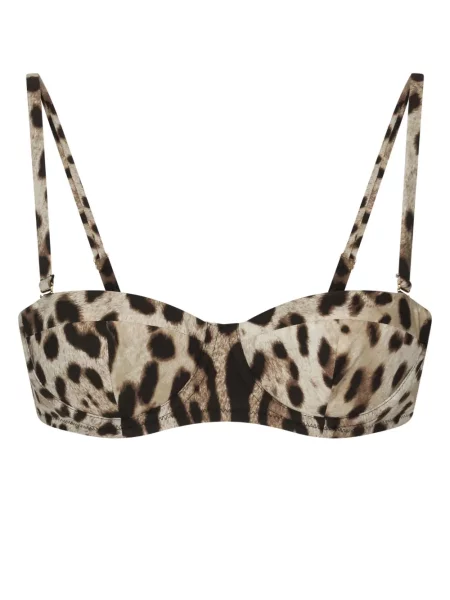 Bikini Dolce & Gabbana cu imagine cu model leopard