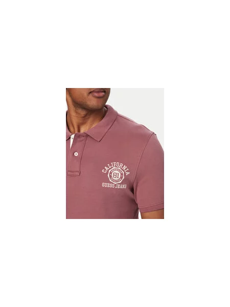 Guess Póló Classic Fit piros
