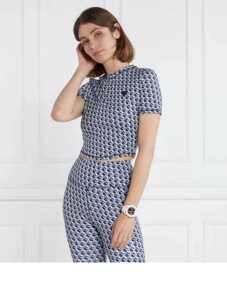 GUESS ACTIVE Tricou LOGOMANIA | Cropped Fit