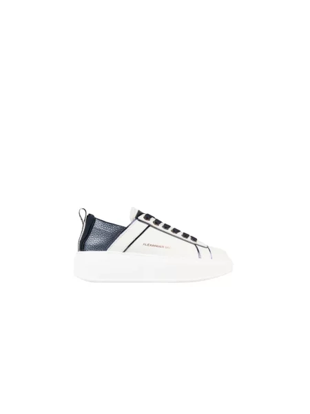 Sneakersy Alexander Smith skórzane białe