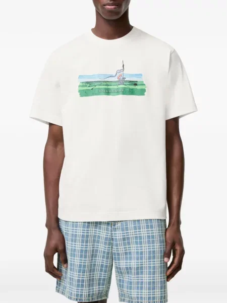 Tricou Burberry alb