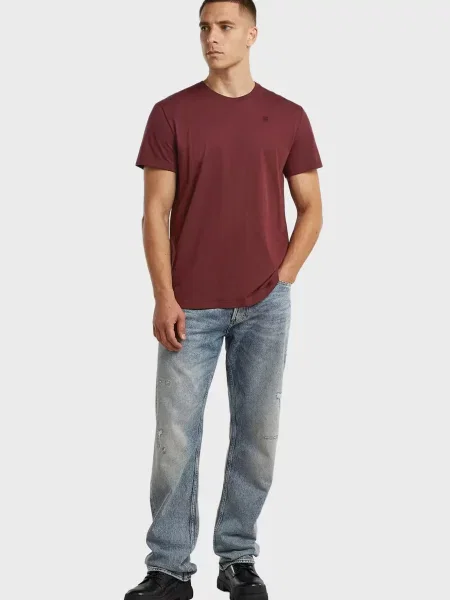 Футболка G-star Raw бордовая