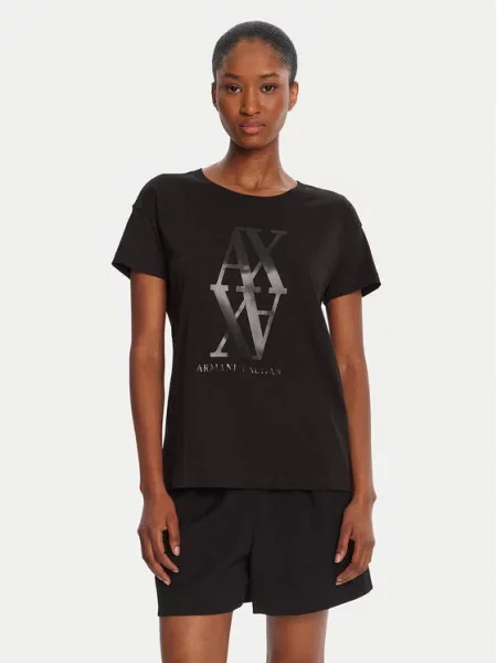 Armani Exchange Majica črna