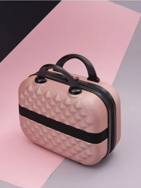 Дорожня косметичка пильно-рожевий рожева