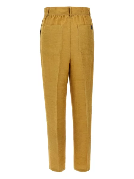 Pantaloni Max Mara auriu