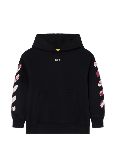 Bluza z kapturem dziecięca Off-white biała