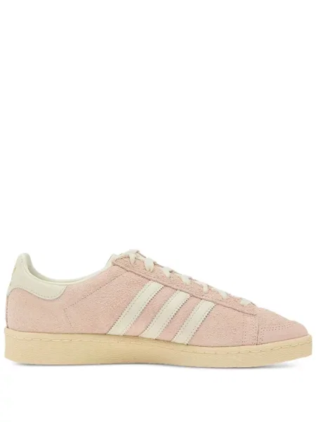 Sneakersy Adidas Superstar zamszowe w paski brązowe