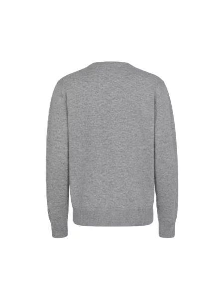 Sweter Mc2 Saint Barth wełniany szary