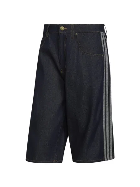 Pantaloni scurți Adidas cu dungi albastru