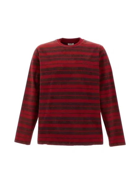 Sweter Arte Antwerp w paski czerwony