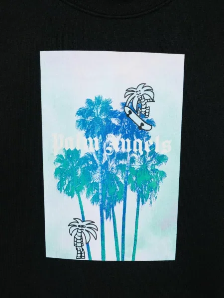 Dětska mikina Palm Angels černá