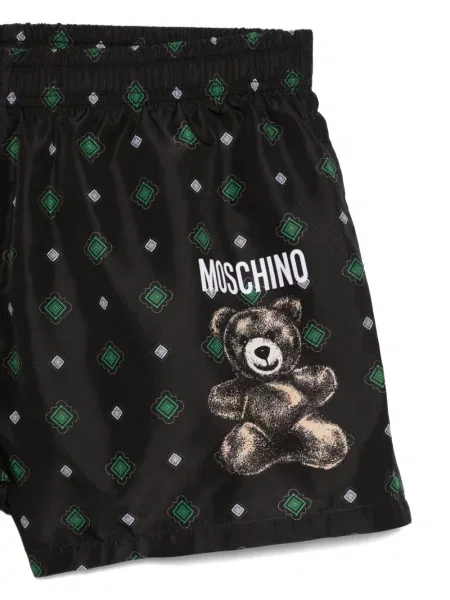Slip de baie Moschino negru