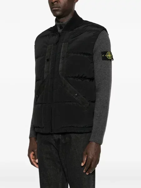 Geacă Stone Island cu strasuri negru