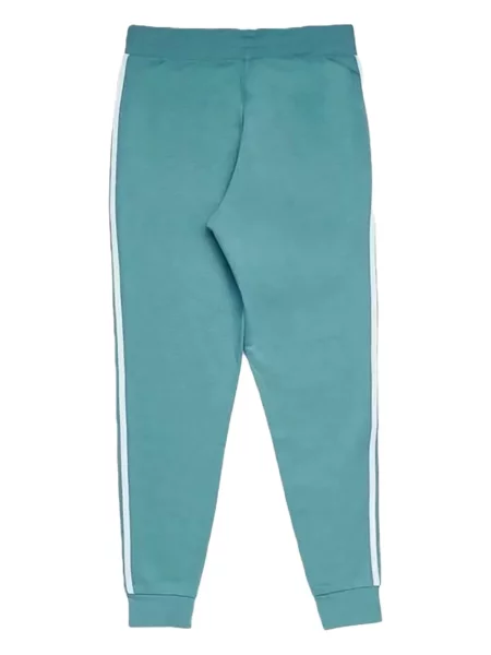 Pruhované krajkové pruhované tričko Adidas s vázáním šedé