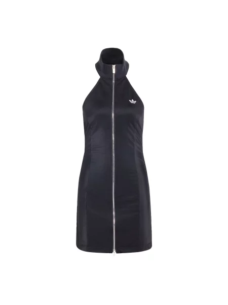 ADIDAS ORIGINALS Haljina adidas x MIA MARQUEZ OPEN BACK crna bijela