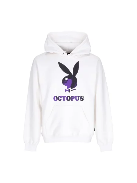 Bluza Octopus z logo biała