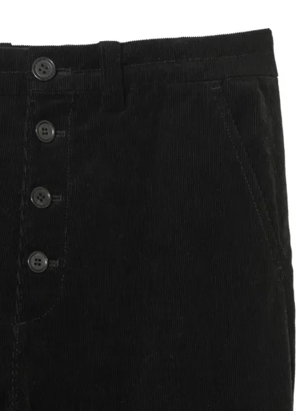 Pantaloni Undercover de catifea cord negru