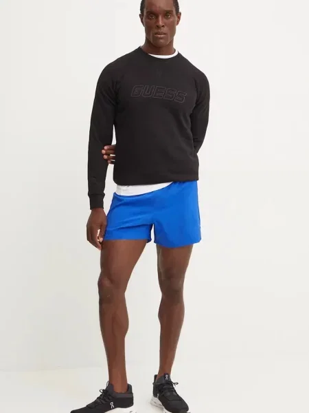 Guess hanorac pentru bărbați cu negru