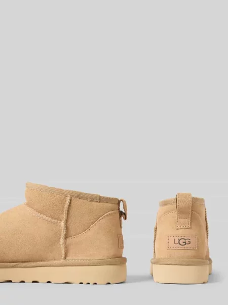 Botki Ugg zamszowe klasyczne beżowe