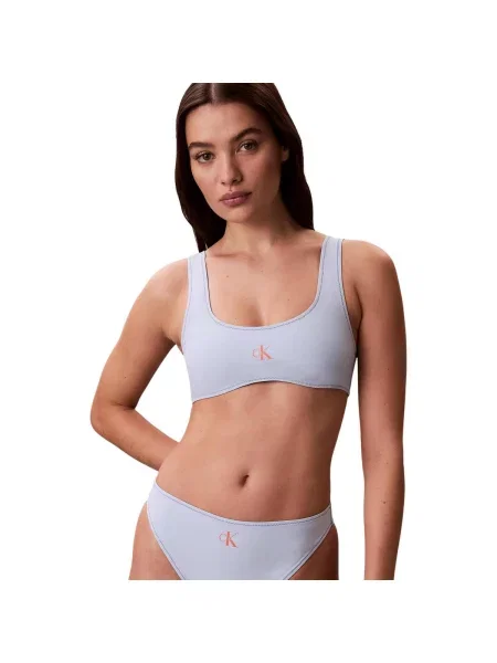 Bralette Calvin Klein Jeans plava