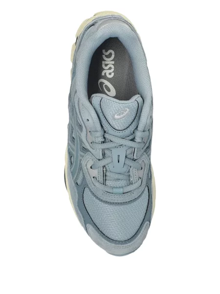 Sneakerși Asics din piele de căprioară albastru