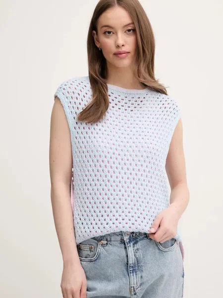 United Colors of Benetton kamizelka niebieski