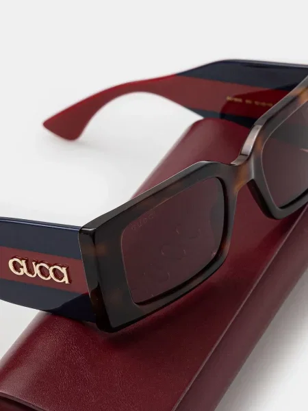 Солнцезащитные очки Gucci оранжевые
