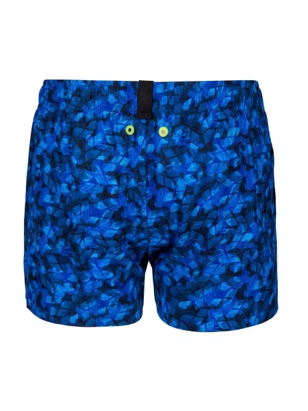 ARENA Șorturi de baie EVO BEACH X-SHORT ALLOVER albastru negru