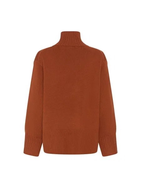 Dzianinowy sweter Inwear brązowy