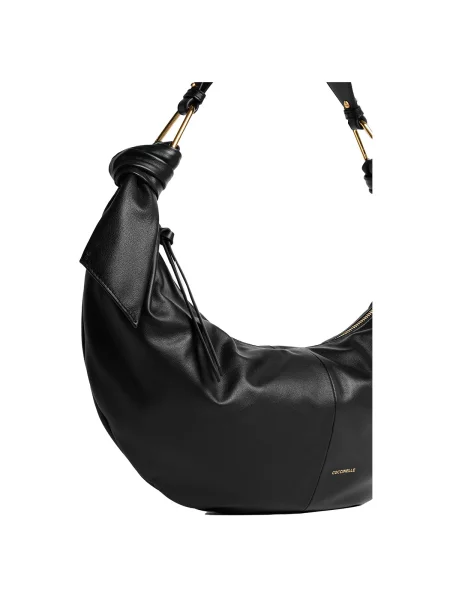 Geanta hobo Coccinelle din piele negru