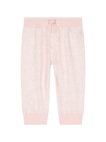 Legginsy dziecięce Dolce And Gabbana różowe