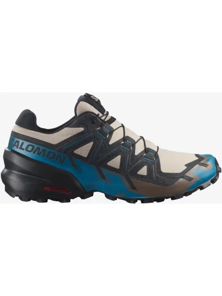 Buty do biegania Salomon Speedcross 6 beżowy niebieski 40 czarny