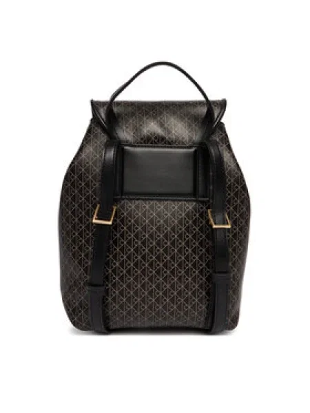 Calvin Klein Hátizsák Emblem Aop Mini Backpack fekete