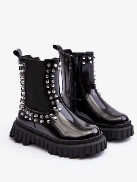 Botine copii Boto negru