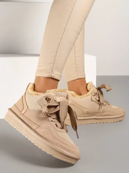 Sneakers Tennira închis bej
