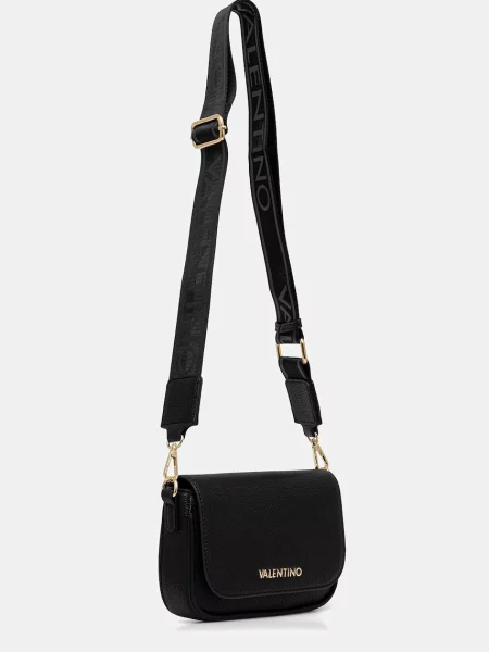 Torebka z aplikacją z logo model ‘MIRAMAR’ Valentino Bags czarna