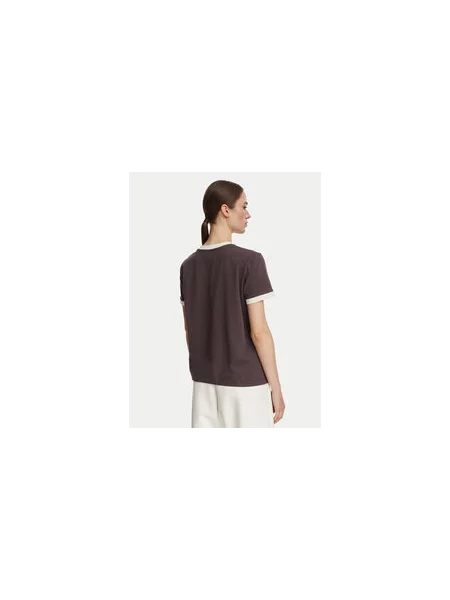 Guess Marškinėliai Regular Fit ruda