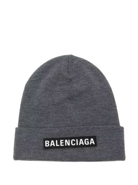 Căciulă Balenciaga cu autograf gri