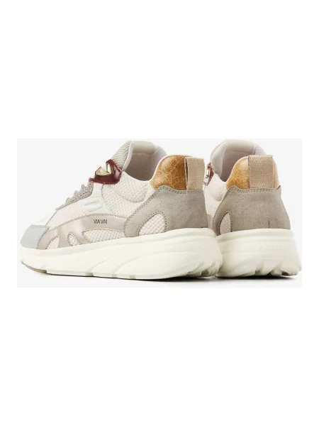 Sneakersy Via Vai beżowe