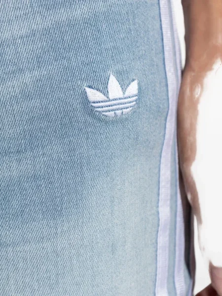 Tricou Adidas cu dungi cu imagine din jerseu verde