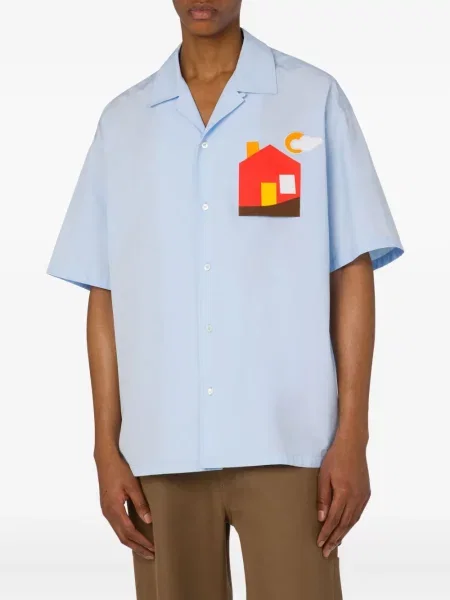 Cămașă Moschino albastru
