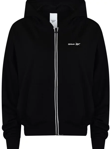 Hoodie Reebok s kapuco črna