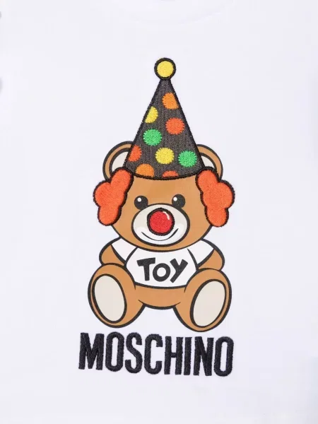 Top copii Moschino alb