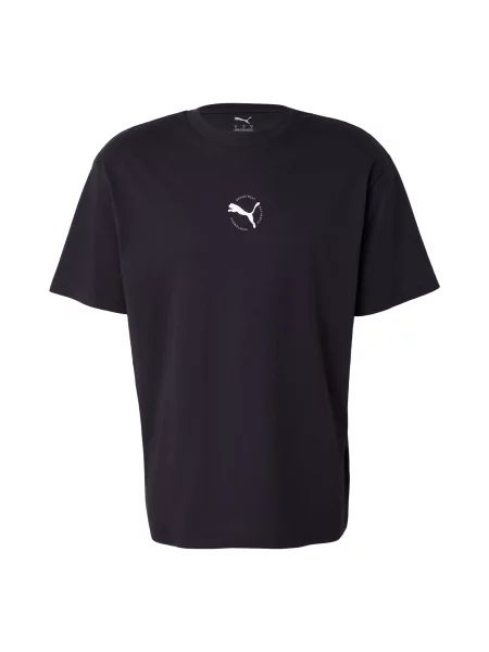 PUMA Tricou negru alb