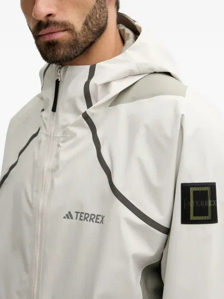 Pantaloni Adidas cu glugă cu dungi alergare negru