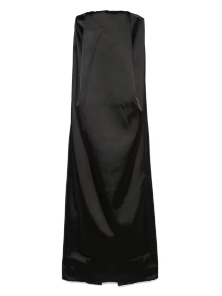 Maksi sukienka maxi Entire Studios garniturowa czarna