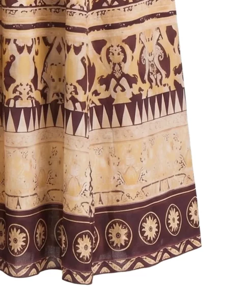 Rochie midi Maria Cher cu imagine cu imprimeu abstract