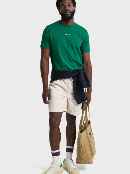 Футболка Gant зеленая